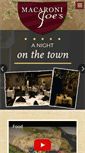 Mobile Screenshot of macaronijoes.com